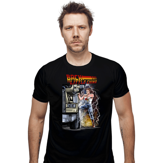 Daily_Deal_Shirts Fitted Shirts, Mens / Small / Black Back To Little China