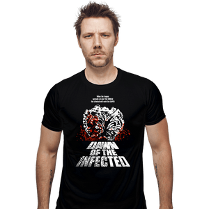 Daily_Deal_Shirts Fitted Shirts, Mens / Small / Black Dawn Of The Infected