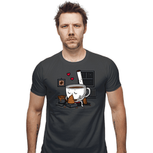 Load image into Gallery viewer, Secret_Shirts Fitted Shirts, Mens / Small / Charcoal Coffee And Cigarette
