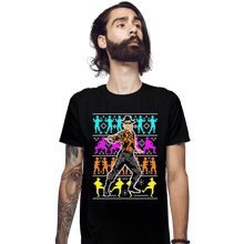 Load image into Gallery viewer, Shirts Fitted Shirts, Mens / Small / Black Holiday Tayne
