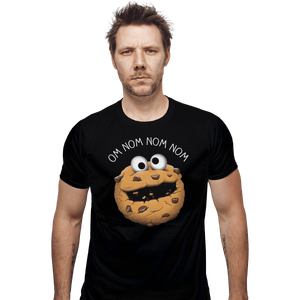 Shirts Fitted Shirts, Mens / Small / Black Monster Cookie