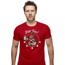 Load image into Gallery viewer, Shirts Fitted Shirts, Mens / Small / Red The Red Guardian
