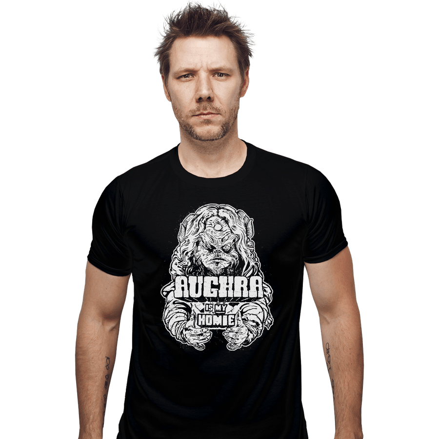 Shirts Fitted Shirts, Mens / Small / Black Aughra Is My Homie