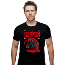 Load image into Gallery viewer, Daily_Deal_Shirts Fitted Shirts, Mens / Small / Black Bat Comics
