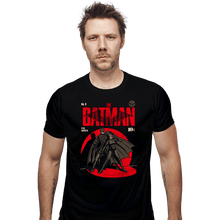 Load image into Gallery viewer, Daily_Deal_Shirts Fitted Shirts, Mens / Small / Black Bat Comics

