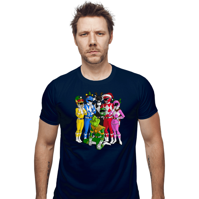 Secret_Shirts Fitted Shirts, Mens / Small / Navy Grinch Ranger