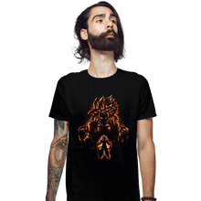 Load image into Gallery viewer, Shirts Fitted Shirts, Mens / Small / Black Super Saiyan 4
