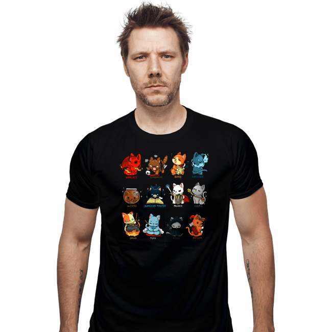 Shirts Fitted Shirts, Mens / Small / Black Cat Role Play