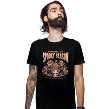 Load image into Gallery viewer, Secret_Shirts Fitted Shirts, Mens / Small / Black Summon The Spooky Season
