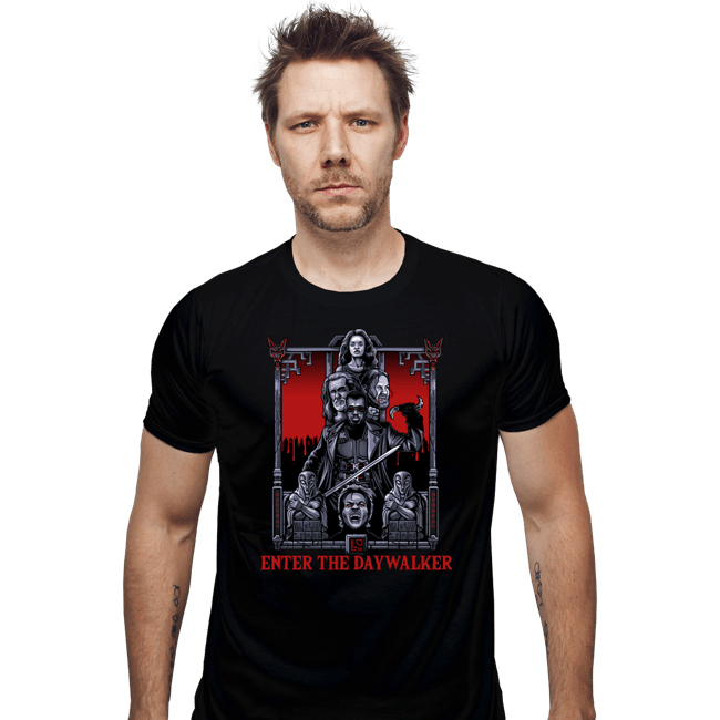 Secret_Shirts Fitted Shirts, Mens / Small / Black Day Walker
