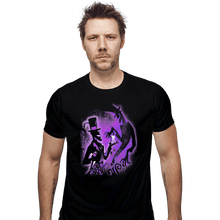 Load image into Gallery viewer, Shirts Fitted Shirts, Mens / Small / Black Shadow Man
