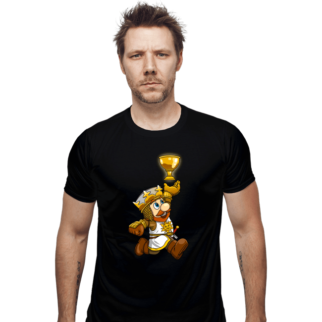 Daily_Deal_Shirts Fitted Shirts, Mens / Small / Black Super Grail Bros