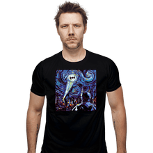 Load image into Gallery viewer, Daily_Deal_Shirts Fitted Shirts, Mens / Small / Black Van Gogh Never Saved Gotham
