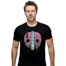 Load image into Gallery viewer, Shirts Fitted Shirts, Mens / Small / Black Terror At The Lake
