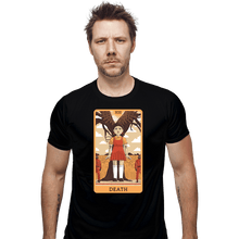 Load image into Gallery viewer, Daily_Deal_Shirts Fitted Shirts, Mens / Small / Black Tarot Squid Game Death
