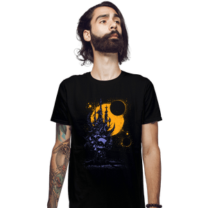 Daily_Deal_Shirts Fitted Shirts, Mens / Small / Black Castle of the Skeksis