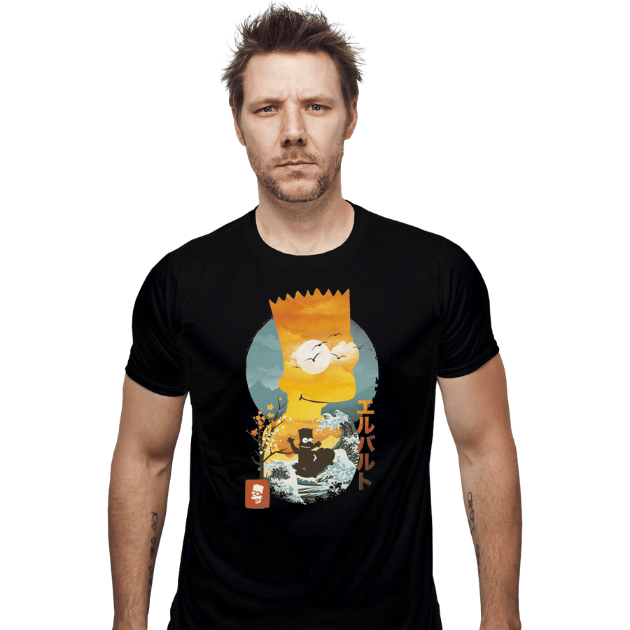Shirts Fitted Shirts, Mens / Small / Black Bart Ukiyoe
