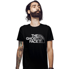 Load image into Gallery viewer, Shirts Fitted Shirts, Mens / Small / Black The Ghost Face
