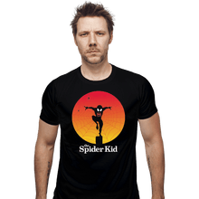 Load image into Gallery viewer, Shirts Fitted Shirts, Mens / Small / Black The Spider Kid
