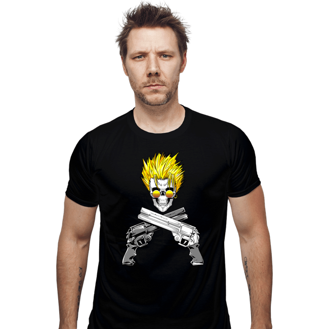 Shirts Fitted Shirts, Mens / Small / Black Stampede Skull