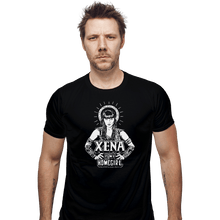 Load image into Gallery viewer, Shirts Fitted Shirts, Mens / Small / Black Xena Is My Homegirl
