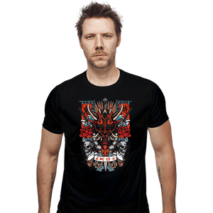 Shirts Fitted Shirts, Mens / Small / Black Dark Side Akuma