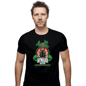 Shirts Fitted Shirts, Mens / Small / Black Skywalker Gym