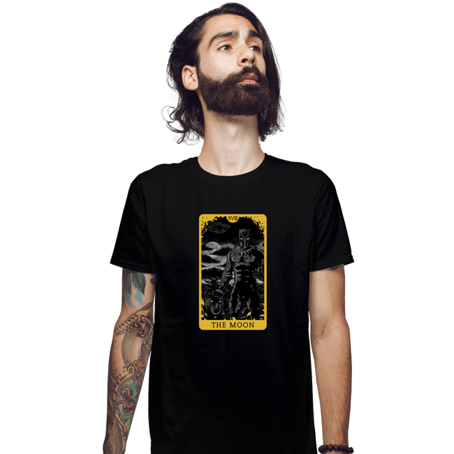 Shirts Fitted Shirts, Mens / Small / Black Tarot The Moon
