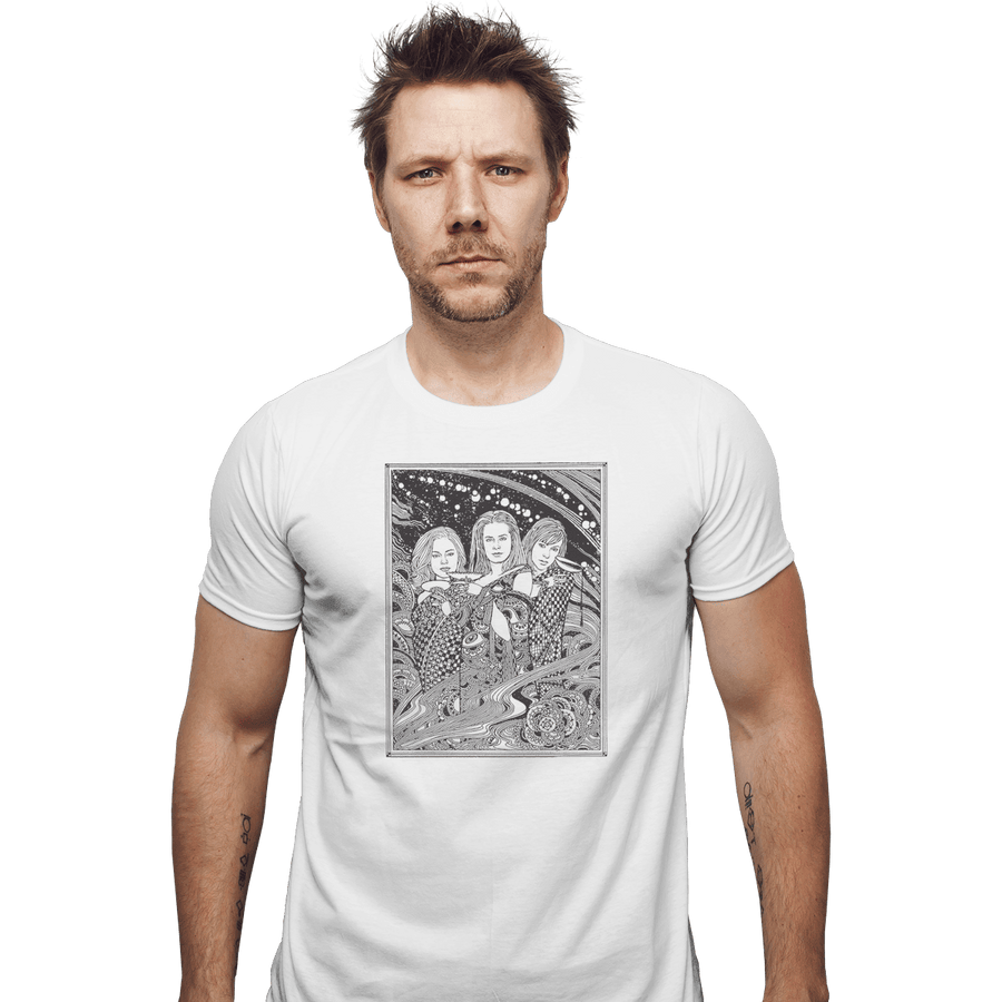 Shirts Fitted Shirts, Mens / Small / White Charmed Brew