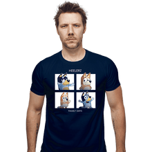 Load image into Gallery viewer, Daily_Deal_Shirts Fitted Shirts, Mens / Small / Navy Family Days
