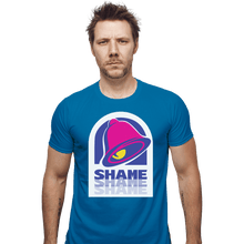 Load image into Gallery viewer, Shirts Fitted Shirts, Mens / Small / Sapphire Taco Shame
