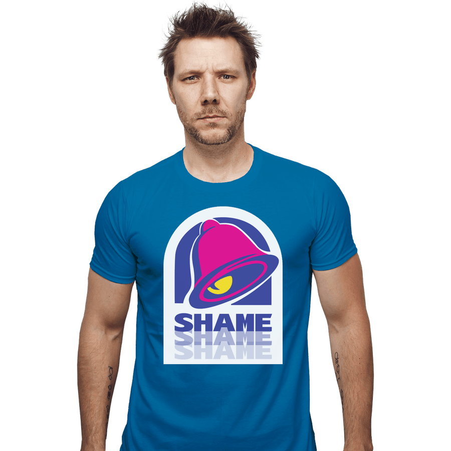 Shirts Fitted Shirts, Mens / Small / Sapphire Taco Shame