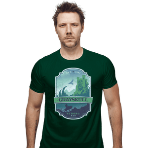 Shirts Fitted Shirts, Mens / Small / Irish Green Grayskull Strong Ale