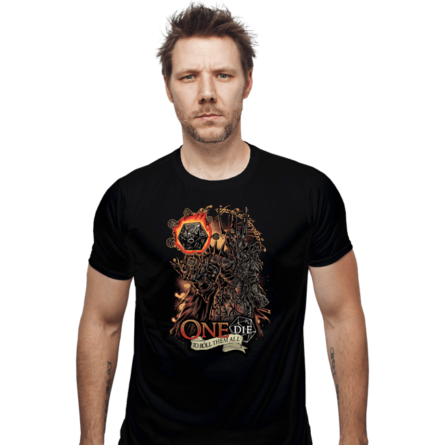 Daily_Deal_Shirts Fitted Shirts, Mens / Small / Black One Die