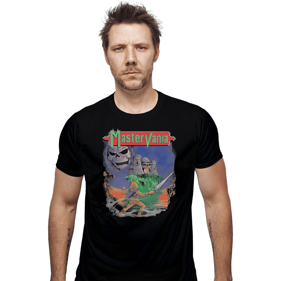Shirts Fitted Shirts, Mens / Small / Black Mastervania