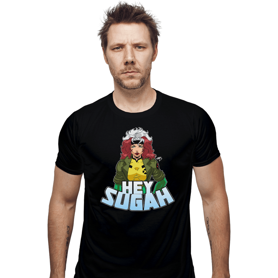 Shirts Fitted Shirts, Mens / Small / Black Hey Sugah