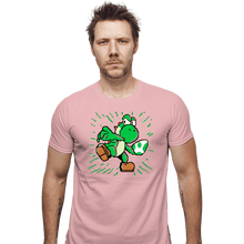 Load image into Gallery viewer, Secret_Shirts Fitted Shirts, Mens / Small / Pink Yoshi&#39;s Revenge
