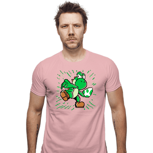 Secret_Shirts Fitted Shirts, Mens / Small / Pink Yoshi's Revenge