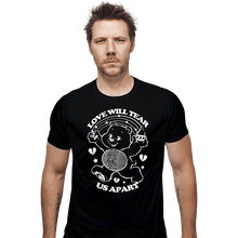 Load image into Gallery viewer, Shirts Fitted Shirts, Mens / Small / Black Tear Bear
