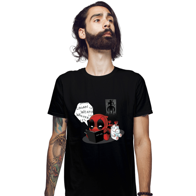 Secret_Shirts Fitted Shirts, Mens / Small / Black Death Merc!