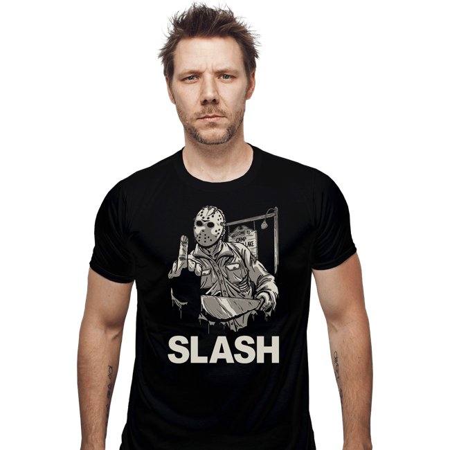 Daily_Deal_Shirts Fitted Shirts, Mens / Small / Black Johnny Slash