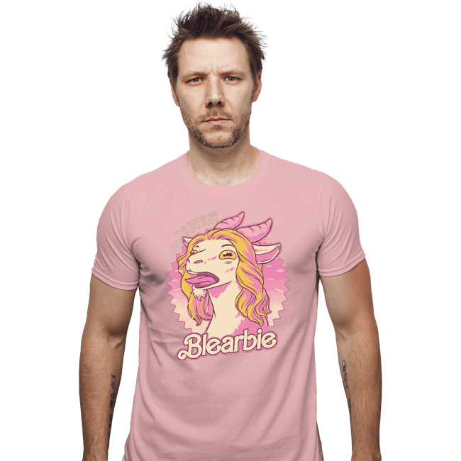 Secret_Shirts Fitted Shirts, Mens / Small / Pink Blearbie