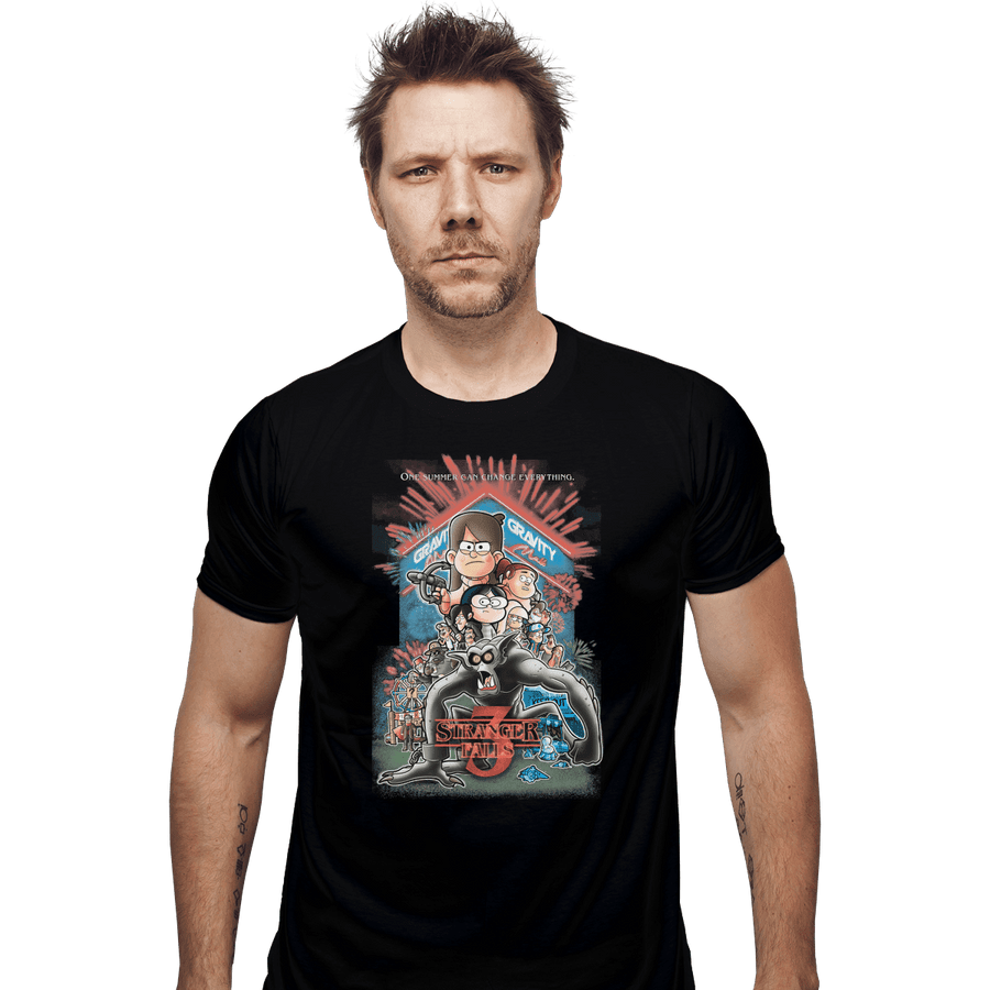Shirts Fitted Shirts, Mens / Small / Black Stranger Falls 3