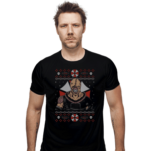 Shirts Fitted Shirts, Mens / Small / Black Bio Organic Weapon Christmas