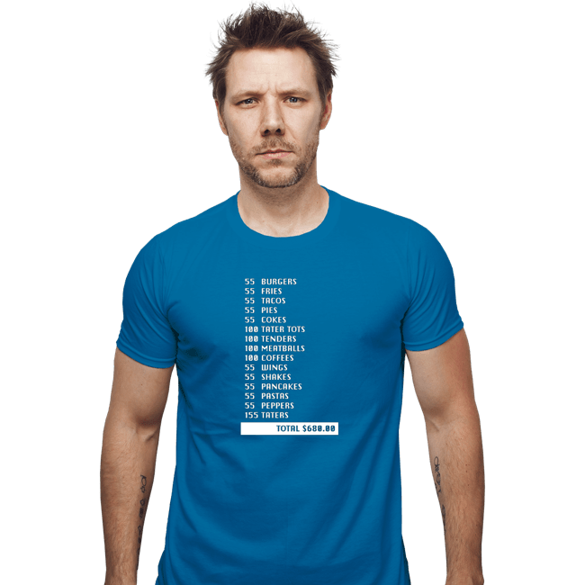 Secret_Shirts Fitted Shirts, Mens / Small / Sapphire 55 Burgers