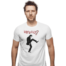 Load image into Gallery viewer, Shirts Fitted Shirts, Mens / Small / White Silly
