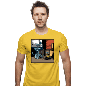 Secret_Shirts Fitted Shirts, Mens / Small / Daisy Imposter Robot