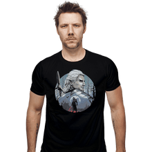 Load image into Gallery viewer, Shirts Fitted Shirts, Mens / Small / Black The Monster Hunter
