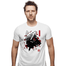 Load image into Gallery viewer, Daily_Deal_Shirts Fitted Shirts, Mens / Small / White The Darth Samurai
