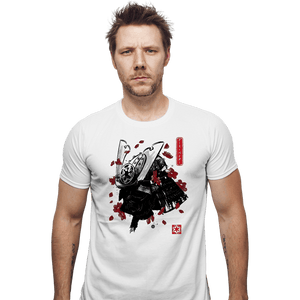 Daily_Deal_Shirts Fitted Shirts, Mens / Small / White The Darth Samurai